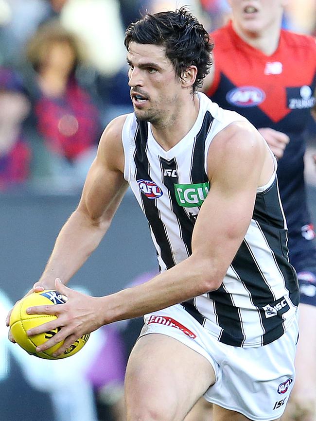 Collingwood captain Scott Pendlebury. Picture: Michael Klein