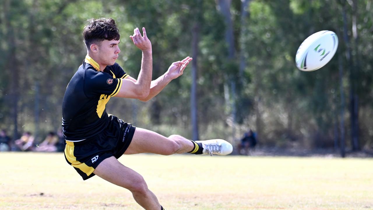 St Laurence Vs Villanova AIC First XIII rugby league Saturday August 3, 2024. Picture, John Gass