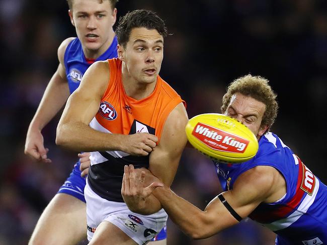 GWS Giants’ Josh Kelly is one of the hottest midfielders in the competition. Picture: Michael Klein