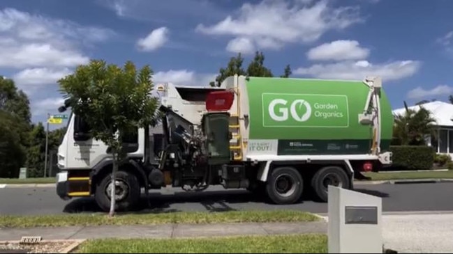 Springfield Lakes residents posted video of their bin collections to social media. Source: Binu Thuruthiyil via Facebook