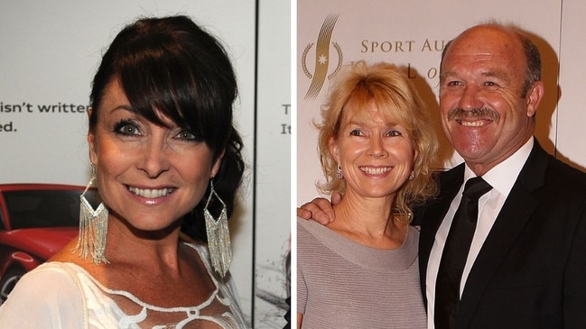 Wally Lewis has been exposed for cheating on wife Jacqui with Lynda Adams.