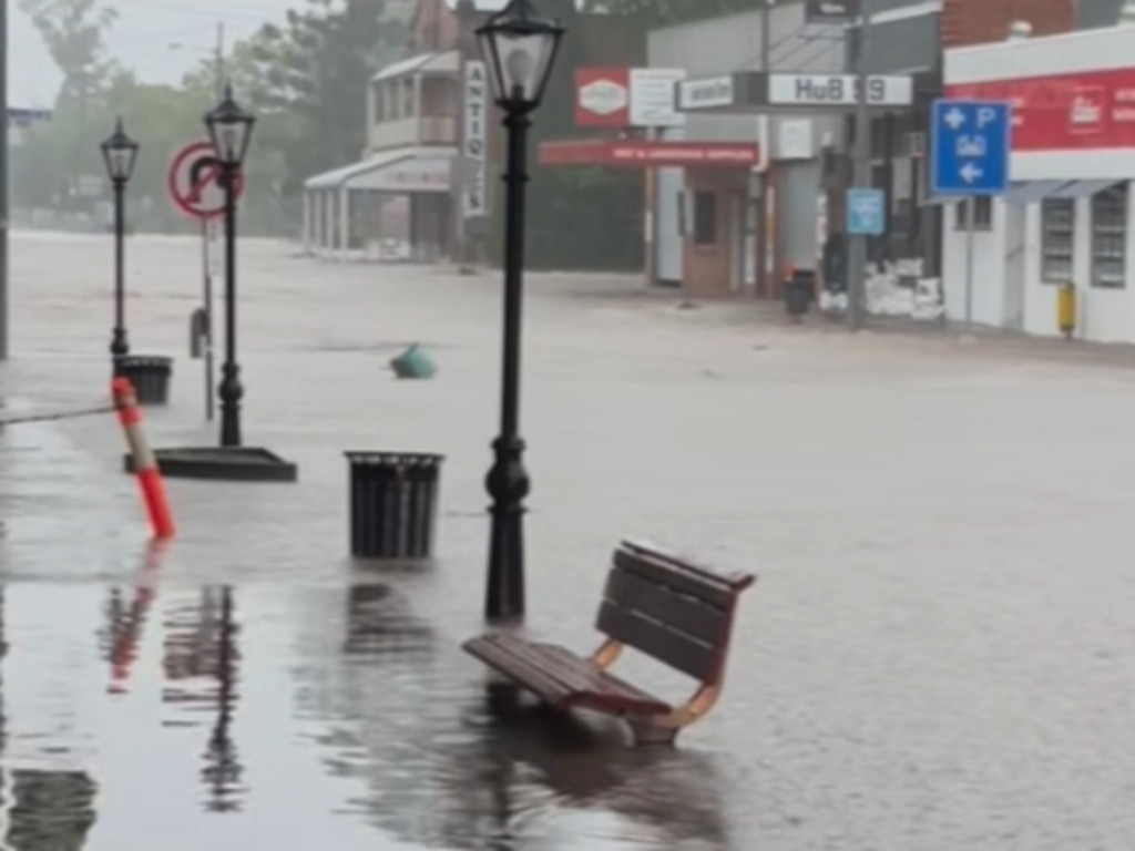 Flooding in Laidley following Cyclone Alfred. Picture: Supplied