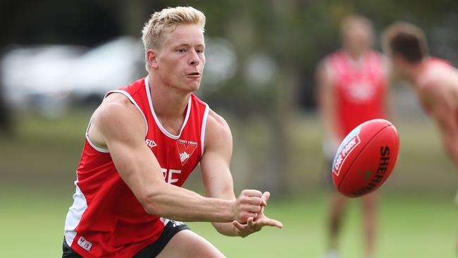 Expect young Swan Isaac Heeney to take his game to another level this season.