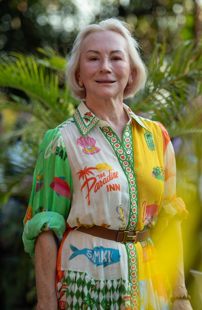 Pippa Swan at the 2024 National Indigenous Fashion Awards (NIFA). Picture: Pema Tamang Pakhrin