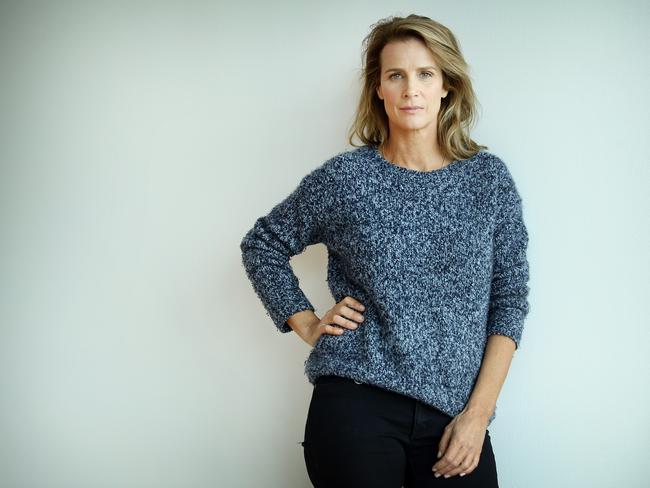 Rachel Griffiths says she won’t include Michelle Payne’s four-week racing ban in the film. Picture: Richard Dobson