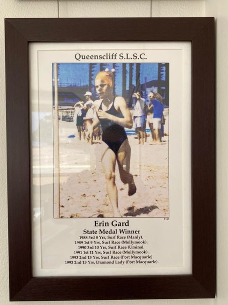Friends have been remembering Erin’s sporting achievements.