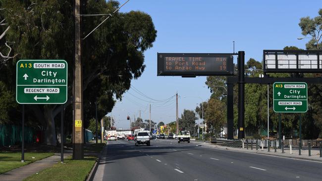 A driver has been disqualified after being caught doing 110km/h in a 60km/h zone on South Road in Angle Park. Photo Naomi Jellicoe