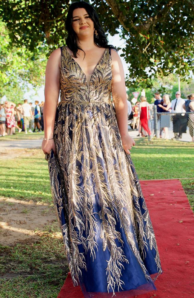 Sage Banister at the Bowen State High School Year 12 Formal held on Friday, November 18, 2022.