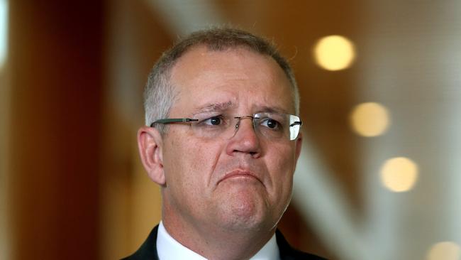 Staunch supporter of traditional marriage Treasurer Scott Morrison says he’s keen to play a role in pushing for the inclusion of religious protections in the event of a Yes vote. Picture Kym Smith