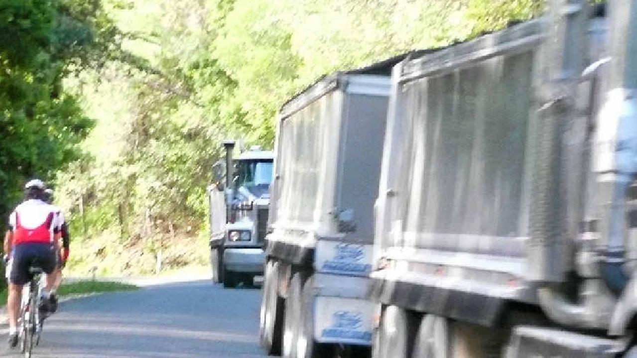 Department of Transport and Main Roads claims they have taken action to lessen the impact of quarry trucks on Hinterland roads.