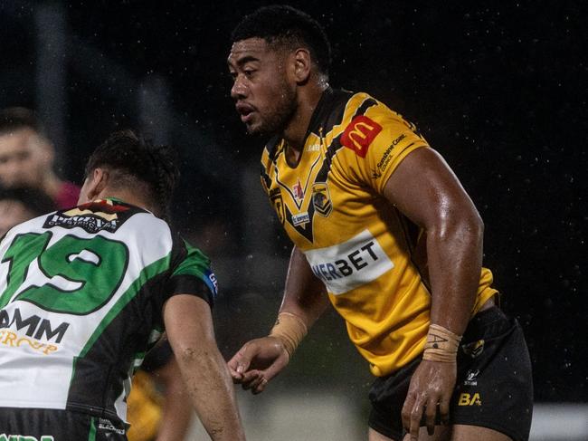 Lazarus Vaalepu is another former Sunshine Coast Falcons player. Picture: Nicola Anne Photography