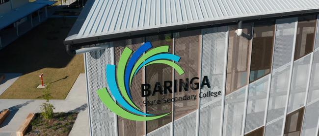 Baringa State Secondary School has been accused of having an horrific bullying culture. Picture - Facebook/Baringa State Secondary School.