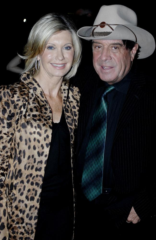 Olivia Newton-John and Molly Meldrum at the Koala Foundation Million Dollar Lunch at Crown.