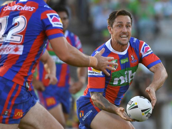 Mitchell Pearce’s is back in the picture. Picture: AAP