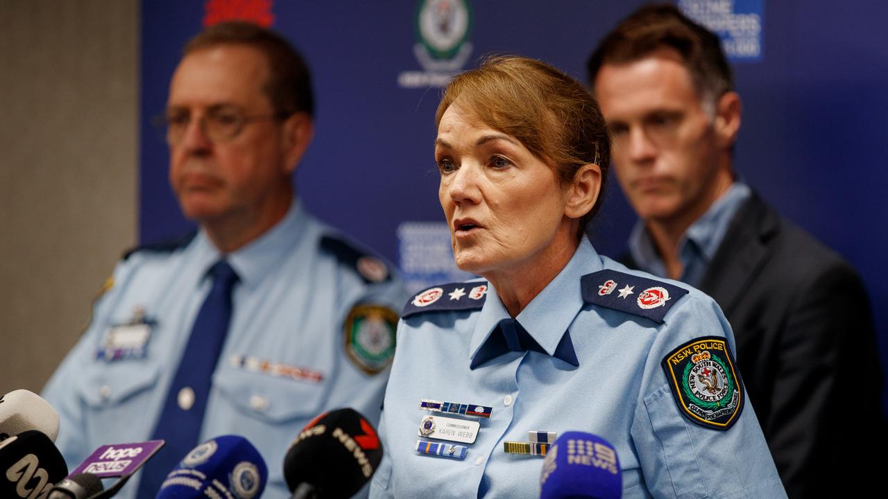 NSW Police Commissioner Karen Webb. Picture: NewsWire / Nikki Short