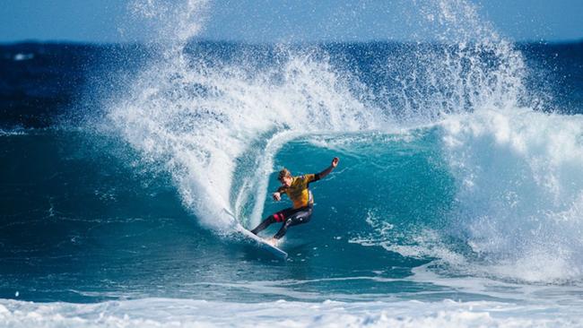 John Florence of Hawaii at the 2019 Margaret River Pro. Photo: Getty Images