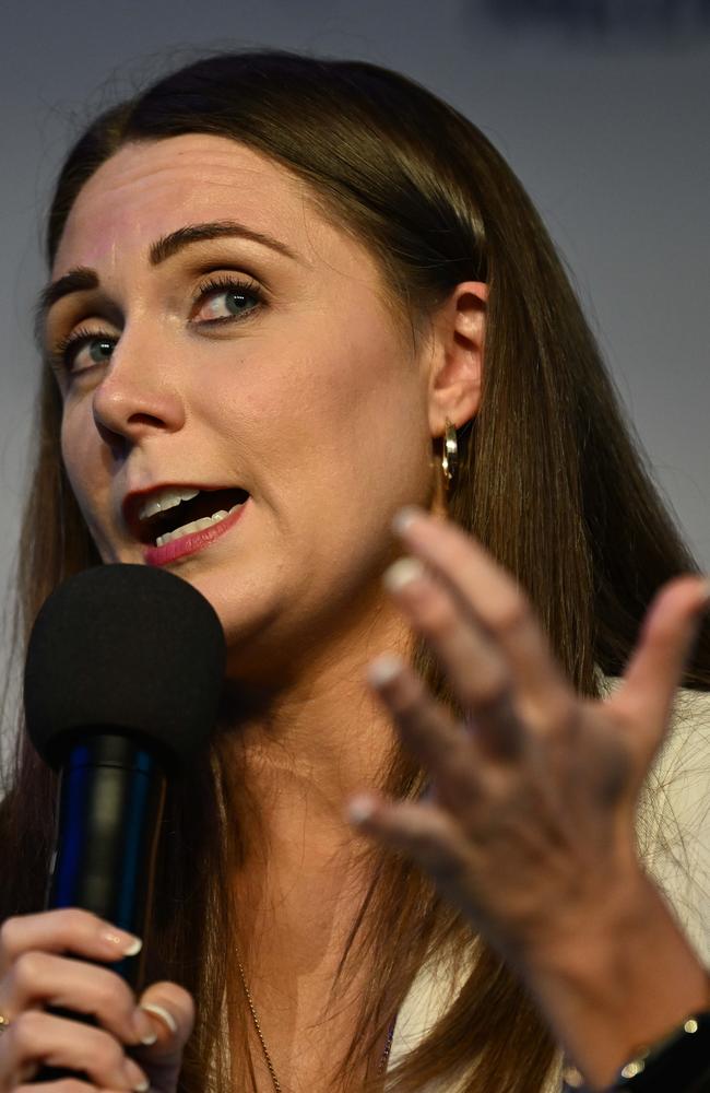 Housing Minister Meaghan Scanlon says Queensland renters are not immune from national housing pressures. Picture: Lyndon Mechielsen/Courier Mail