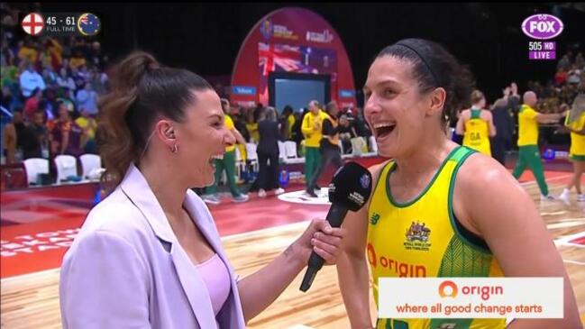 Nat Brazill bids goodbye to Netball in style