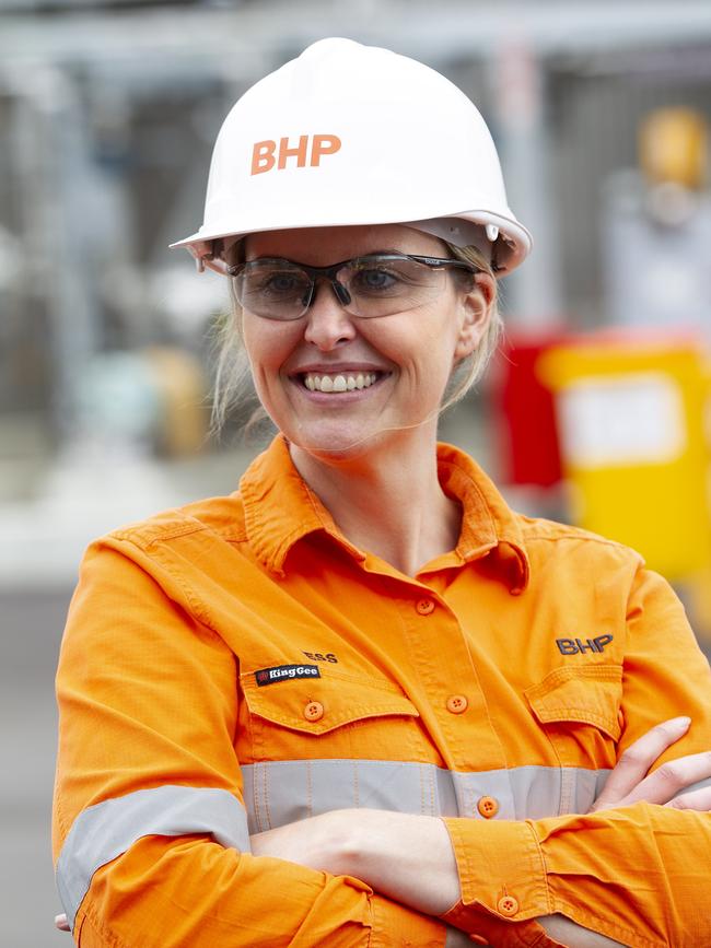 BHP Nickel West boss Jess Farrell.