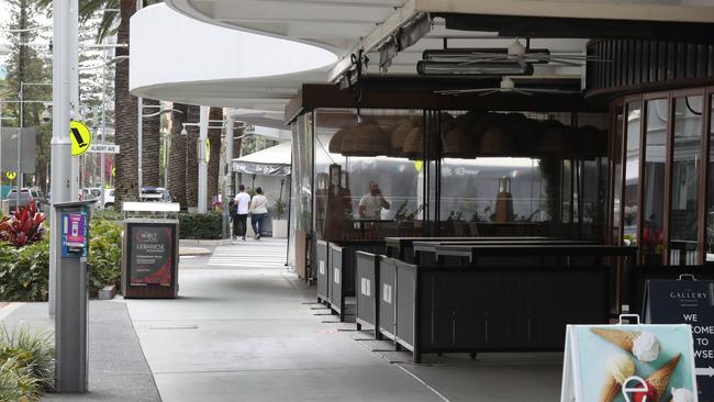 Lockdown has lifted on the Gold Coast but small businesses continue to suffer. Picture: Glenn Hampson