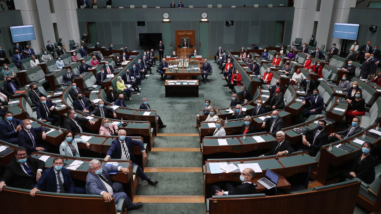 Labor needs to pick up seven seats to claim victory, and the Coalition can’t afford to lose any if it wants to stay in government. Picture: NCA NewsWire / Gary Ramage