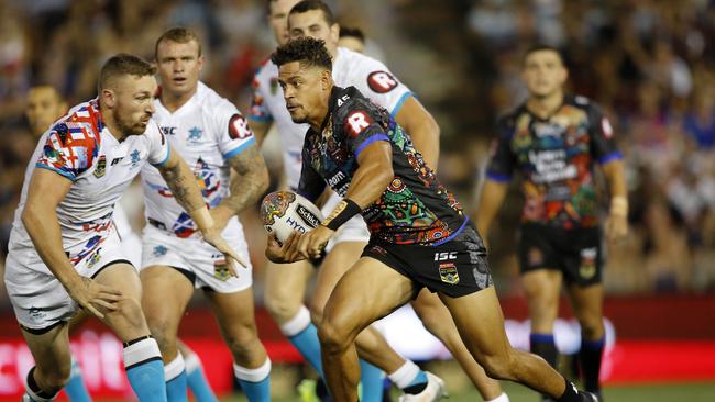 Gagai has played for the Indigenous All Stars before. AAP Image/Darren Pateman.