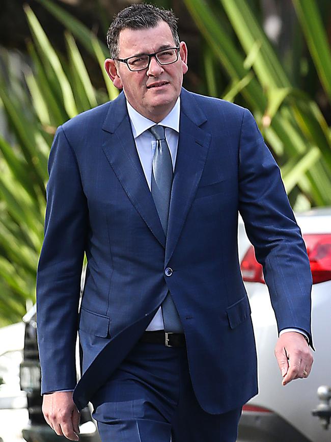 Premier Daniel Andrews asked for an extraordinary intervention by the federal wing of the party. Picture: Ian Currie