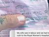 New dad’s anger over hospital parking fine