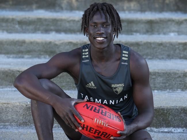 Hawks young gun says footy gave him a life and way forward