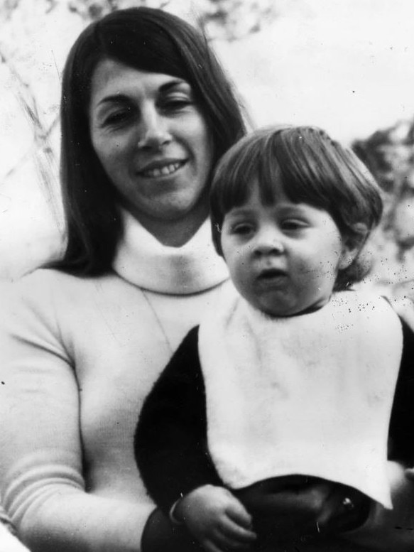 Suzanne Armstrong with son Gregory. Picture: Supplied