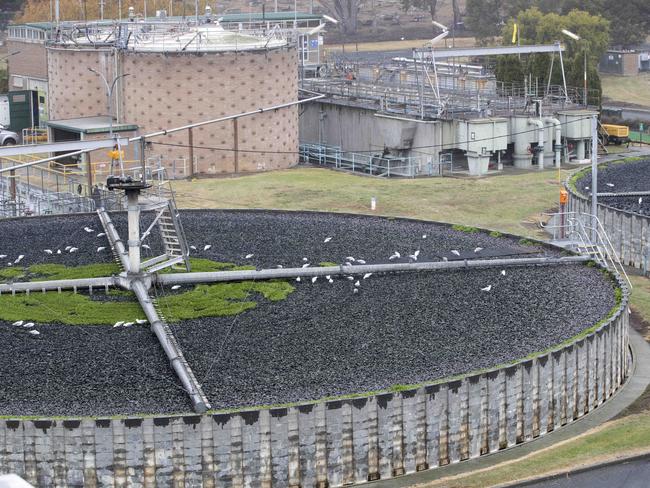 Self's Point Wastewater Treatment Plant. Picture: Chris Kidd