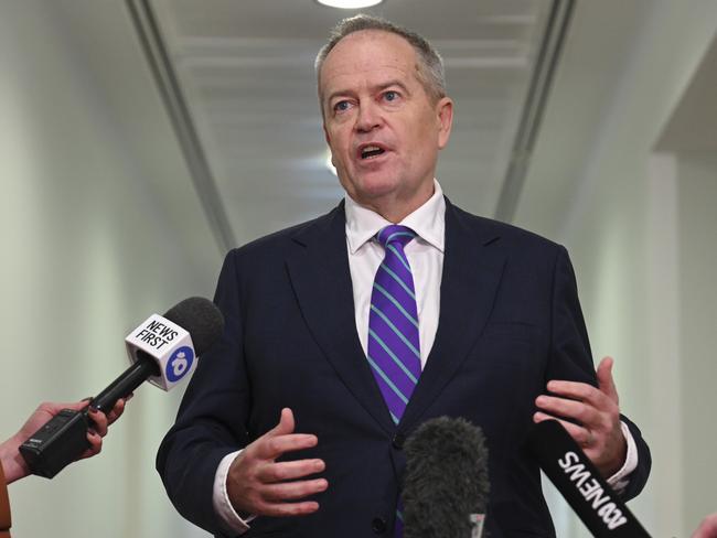 Minister for NDIS Bill Shorten. Picture: NCA NewsWire / Martin Ollman