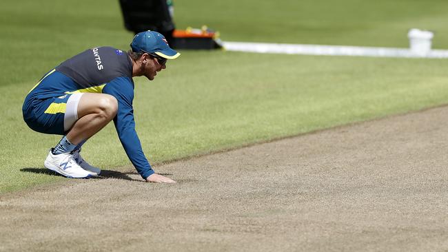 Tim Paine expects the Edgbaston pitch to suit Australia’s bowlers. Picture: Ryan Pierse/Getty Images