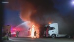 Massive hazmat fire burns in Phoenix