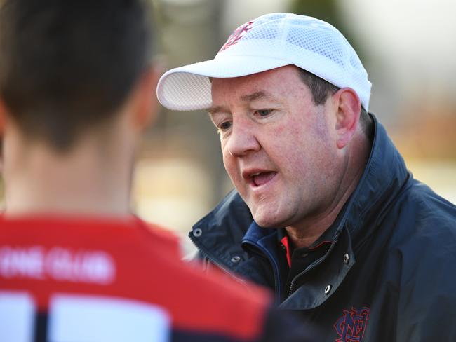 Montrose coach Peter Bastinac. Picture: James Ross/AAP