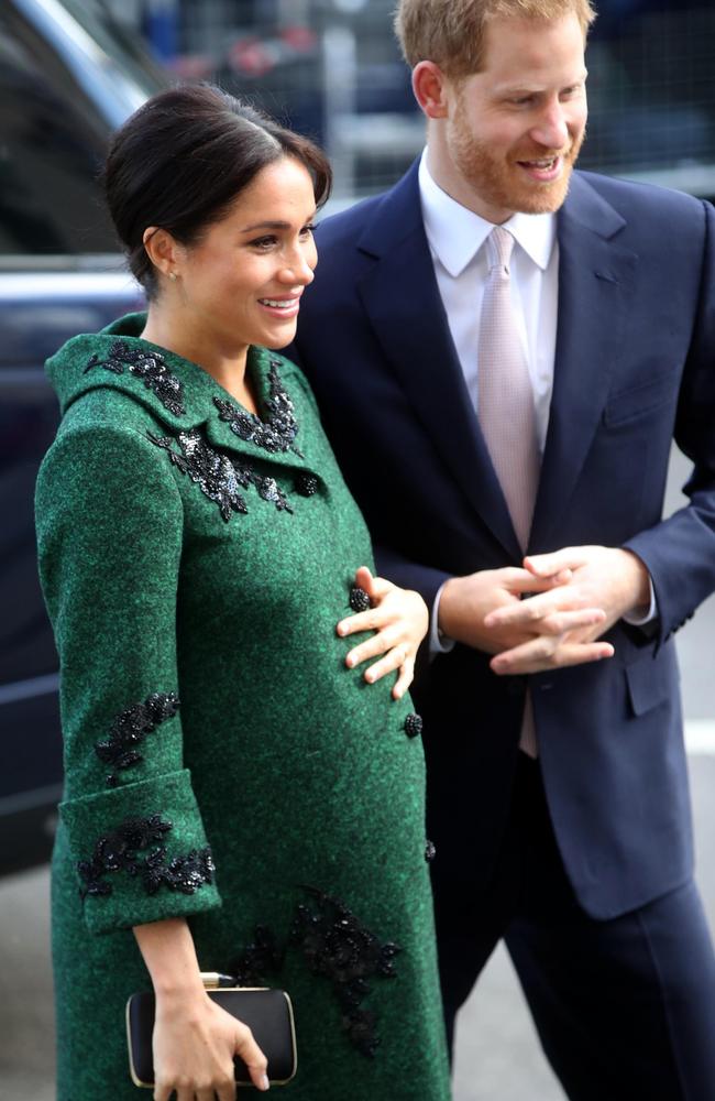 Meghan and Harry are now proud parents. Picture: Getty 