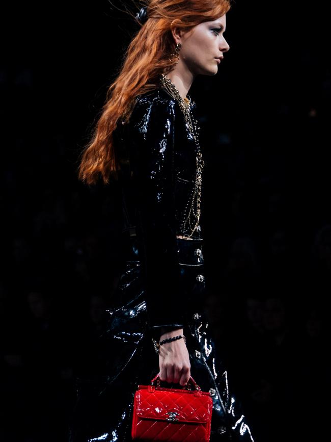 Chanel on the A/W 23/24 runway.