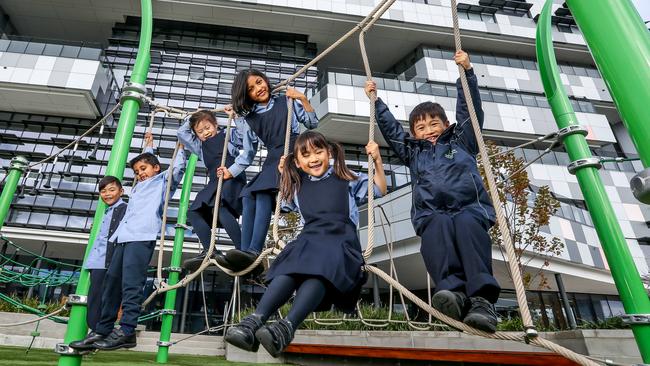 Good news for Victorians: 17 new schools of the future will open across the state by 2022. Picture: Tim Carrafa