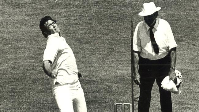 Queensland fast bowler Tony Dell.