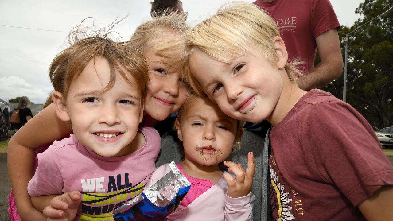 Austin, Jocelyn, Raegan and Blaze Park. Heritage Bank Toowoomba Royal Show. Saturday March 26, 2022