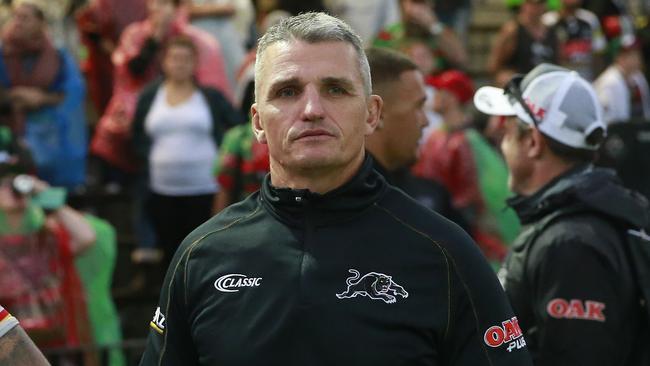 Panthers coach Ivan Cleary is ‘looking forward’ to the hype surrounding Penrith’s match against the Wests Tigers in round four. Picture: Mark Evans/Getty Images