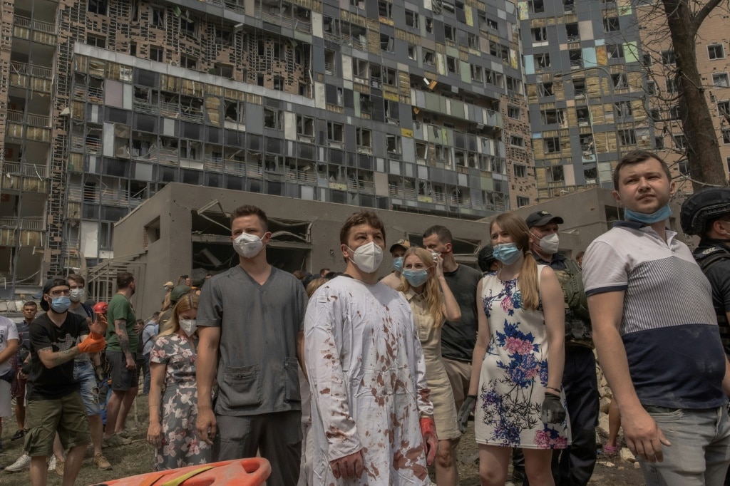 Mourning In Kyiv As Rescuers Clear Rubble From Children’s Hospital ...