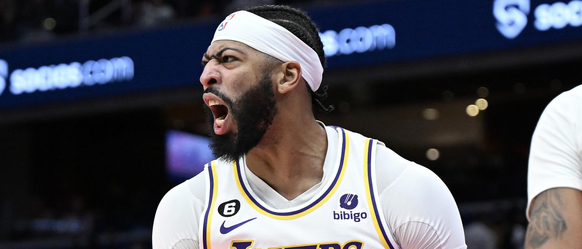 LA Lakers' Anthony Davis draws 'MVP' chants with 55-point performance, NBA  News