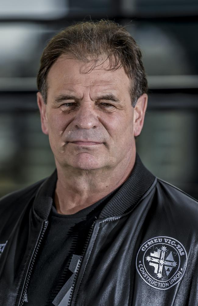 Former CFMEU leader John Setka resigned from the union in July. Picture: Roy VanDerVegt