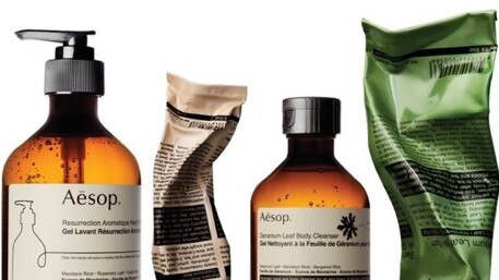 The genius of Aesop is threefold: it is singular in distribution, presentation and product.