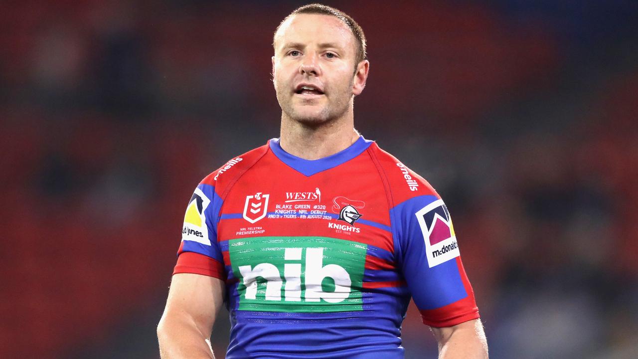 Blake Green got off to the perfect start with the Newcastle Knights.