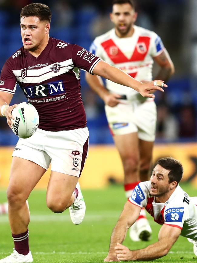 With more missed tackles than any other player, before being overtaken in Round 13. Picture: Getty Images.