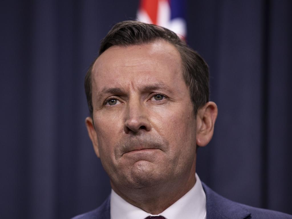 WA Premier Mark McGowan is often in disagreement with other leaders about the pandemic. Picture: Matt Jelonek/Getty Images