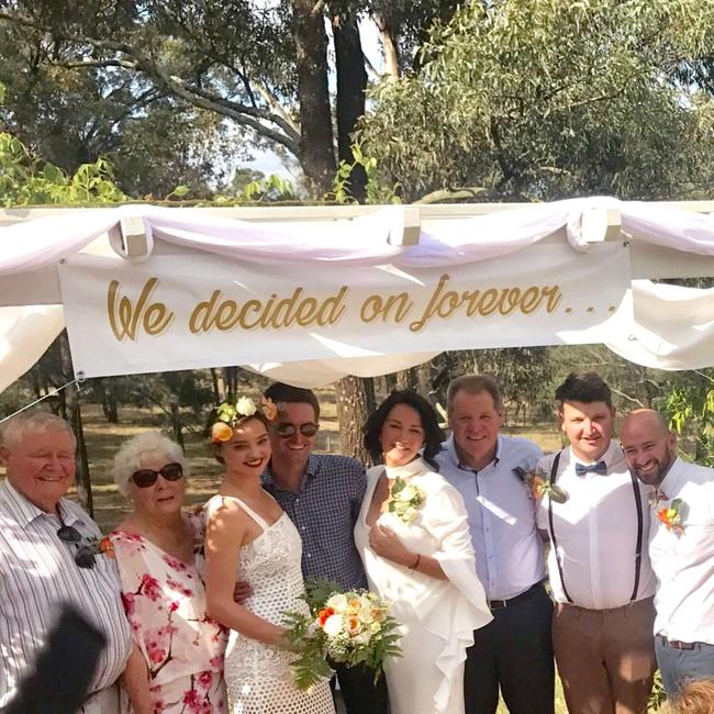 Image credit: Instagram.com/theresekerrMiranda KerrKerr stepped in when her brother tied the knot last December.