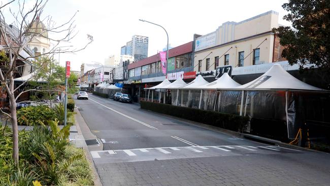 Church St, between Centenary Square and Market St, will only be open to pedestrians from February. Picture: Angelo Velardo